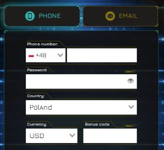 Rejestracja w kasynie Winity przez telefon Rejestracja w kasynie Winity przez telefon